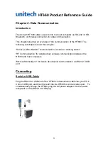 Предварительный просмотр 25 страницы Unitech HT660 Wireless edition Product Reference Manual