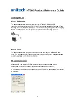 Предварительный просмотр 26 страницы Unitech HT660 Wireless edition Product Reference Manual