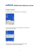 Предварительный просмотр 33 страницы Unitech HT660 Wireless edition Product Reference Manual