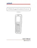 Unitech HT660e User Manual preview