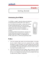 Preview for 13 page of Unitech HT660e User Manual