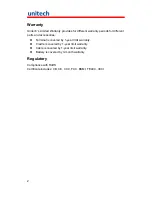 Preview for 14 page of Unitech HT660e User Manual