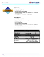 Preview for 2 page of Unitech K2724 Product Manual