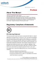 Preview for 3 page of Unitech MS838B User Manual