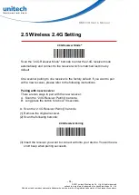 Preview for 29 page of Unitech MS838B User Manual