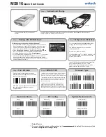 Unitech MS916 Quick Start Manual preview