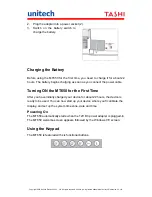 Preview for 5 page of Unitech MT650 Quick Reference Manual