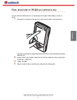 Предварительный просмотр 22 страницы Unitech PA500 Quick Reference Manual