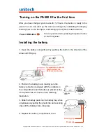 Preview for 3 page of Unitech PA600 II Standard Quick Reference Manual