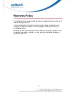 Preview for 14 page of Unitech PA726 User Manual