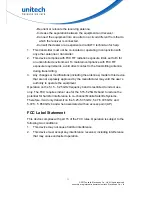 Preview for 4 page of Unitech PA730 User Manual