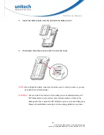 Preview for 27 page of Unitech PA730 User Manual