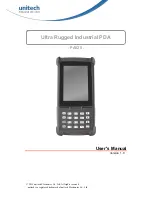 Preview for 1 page of Unitech PA820 User Manual