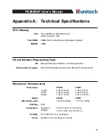 Preview for 47 page of Unitech PA966 User Manual