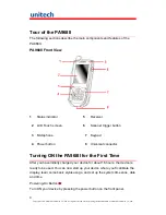 Preview for 16 page of Unitech PA968II User Manual