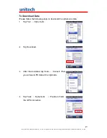 Preview for 33 page of Unitech PA968II User Manual