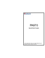 Unitech PA970 Quick Start Manual preview
