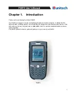 Предварительный просмотр 5 страницы Unitech PA970 User Manual