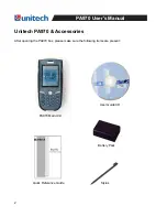 Предварительный просмотр 6 страницы Unitech PA970 User Manual