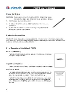 Предварительный просмотр 10 страницы Unitech PA970 User Manual