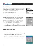 Предварительный просмотр 20 страницы Unitech PA970 User Manual