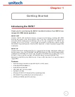 Preview for 9 page of Unitech RH767 User Manual