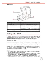 Preview for 13 page of Unitech RH767 User Manual