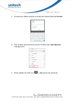 Предварительный просмотр 32 страницы Unitech TB85 User Manual