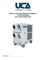 United CoolAir PAC12G3ASC Series Installation And Operation Manual preview