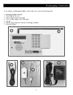 Предварительный просмотр 6 страницы United Security Products 10-4 Owner'S Manual And Operating Instructions