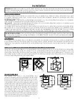 Preview for 4 page of United States Stove Company Ashley AP5660 Manual