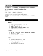 Preview for 9 page of United Vision Solutions Eagle Vision EV3000-D Installation & Operation Manual