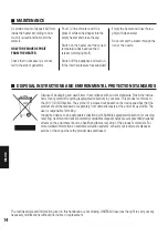 Preview for 16 page of Unitekno C101 Owner'S Manual