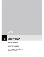 Unitekno C102 Owner'S Manual preview