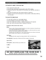 Preview for 14 page of V-Bro Products Garage Gator GGR125 Installation And Operating Instructions Manual