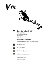 Предварительный просмотр 24 страницы V-fit CYCLONE AIR ROWER Assembly & User Manual