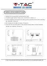 Preview for 4 page of V-TAC VT-820 Installation Instruction