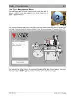 Предварительный просмотр 160 страницы V-TEK TM-500 User Manual