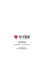 Предварительный просмотр 254 страницы V-TEK TM-500 User Manual