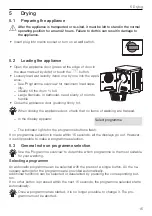 Предварительный просмотр 15 страницы V-ZUG 173 Operating Instructions Manual