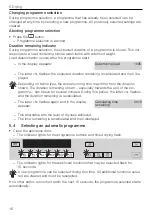 Предварительный просмотр 16 страницы V-ZUG 173 Operating Instructions Manual
