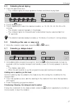 Preview for 17 page of V-ZUG 173 Operating Instructions Manual