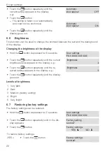 Предварительный просмотр 22 страницы V-ZUG 173 Operating Instructions Manual