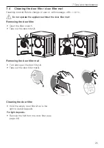 Предварительный просмотр 25 страницы V-ZUG 173 Operating Instructions Manual