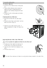 Предварительный просмотр 26 страницы V-ZUG 173 Operating Instructions Manual