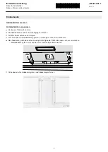 Предварительный просмотр 2 страницы V-ZUG 61001 Manual