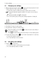 Preview for 26 page of V-ZUG 976 Operating Instructions Manual