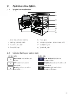 Preview for 9 page of V-ZUG Adora TSLQ WP Operating Instructions Manual