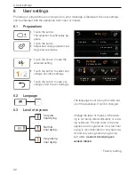 Предварительный просмотр 22 страницы V-ZUG Adora TSLQ WP Operating Instructions Manual