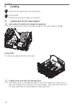 Предварительный просмотр 18 страницы V-ZUG AdoraDish V4000 OptiLift Operating Instructions Manual